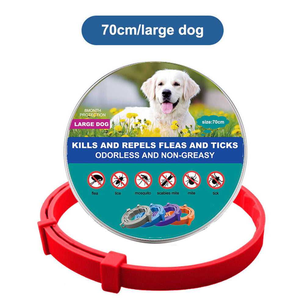 Flea & Tick Remover Collar for Dogs & Cats | Adjustable Pet Protection Collar  Meta Description: