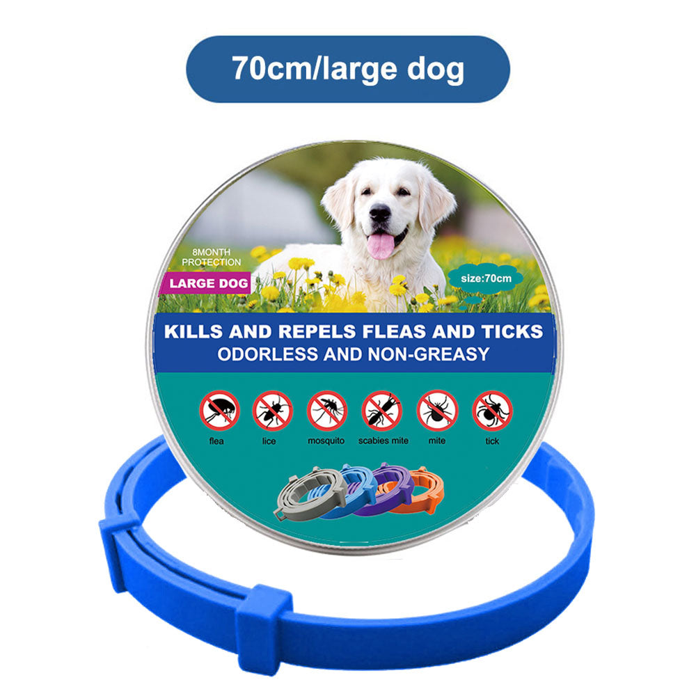 Flea & Tick Remover Collar for Dogs & Cats | Adjustable Pet Protection Collar  Meta Description: