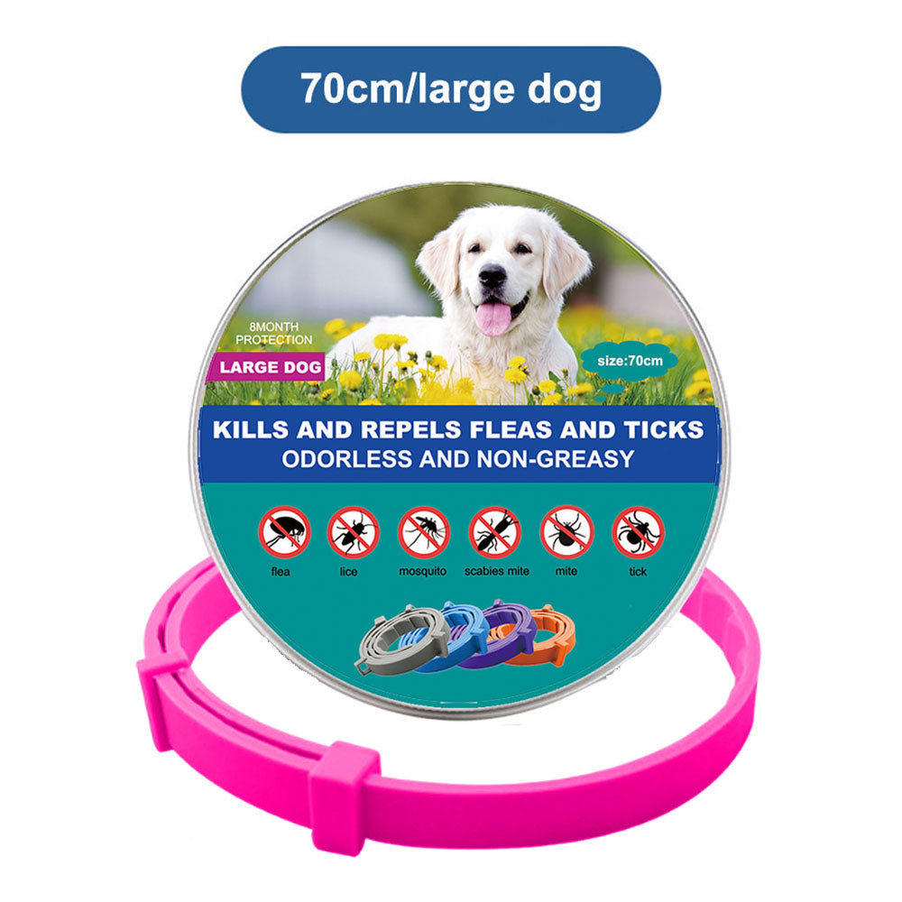 Flea & Tick Remover Collar for Dogs & Cats | Adjustable Pet Protection Collar  Meta Description: