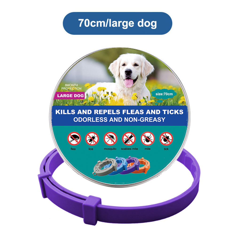 Flea & Tick Remover Collar for Dogs & Cats | Adjustable Pet Protection Collar  Meta Description: