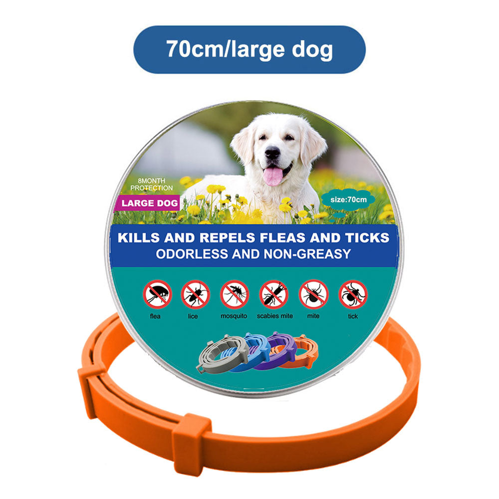 Flea & Tick Remover Collar for Dogs & Cats | Adjustable Pet Protection Collar  Meta Description: