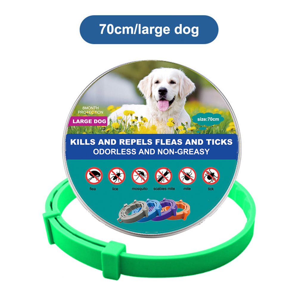 Flea & Tick Remover Collar for Dogs & Cats | Adjustable Pet Protection Collar  Meta Description: