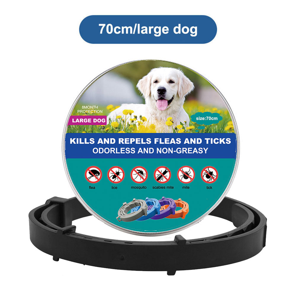 Flea & Tick Remover Collar for Dogs & Cats | Adjustable Pet Protection Collar  Meta Description: